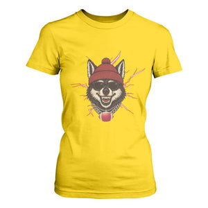 Howling Wolf Spirit For The Midwest Football Fan T Shirt For Women TS12 Daisy Print Your Wear