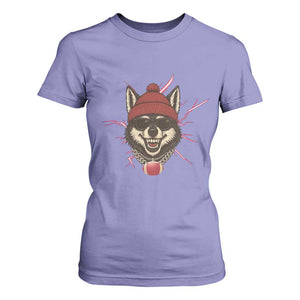 Howling Wolf Spirit For The Midwest Football Fan T Shirt For Women TS12 Violet Print Your Wear