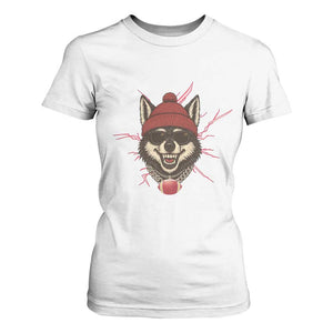 Howling Wolf Spirit For The Midwest Football Fan T Shirt For Women TS12 White Print Your Wear
