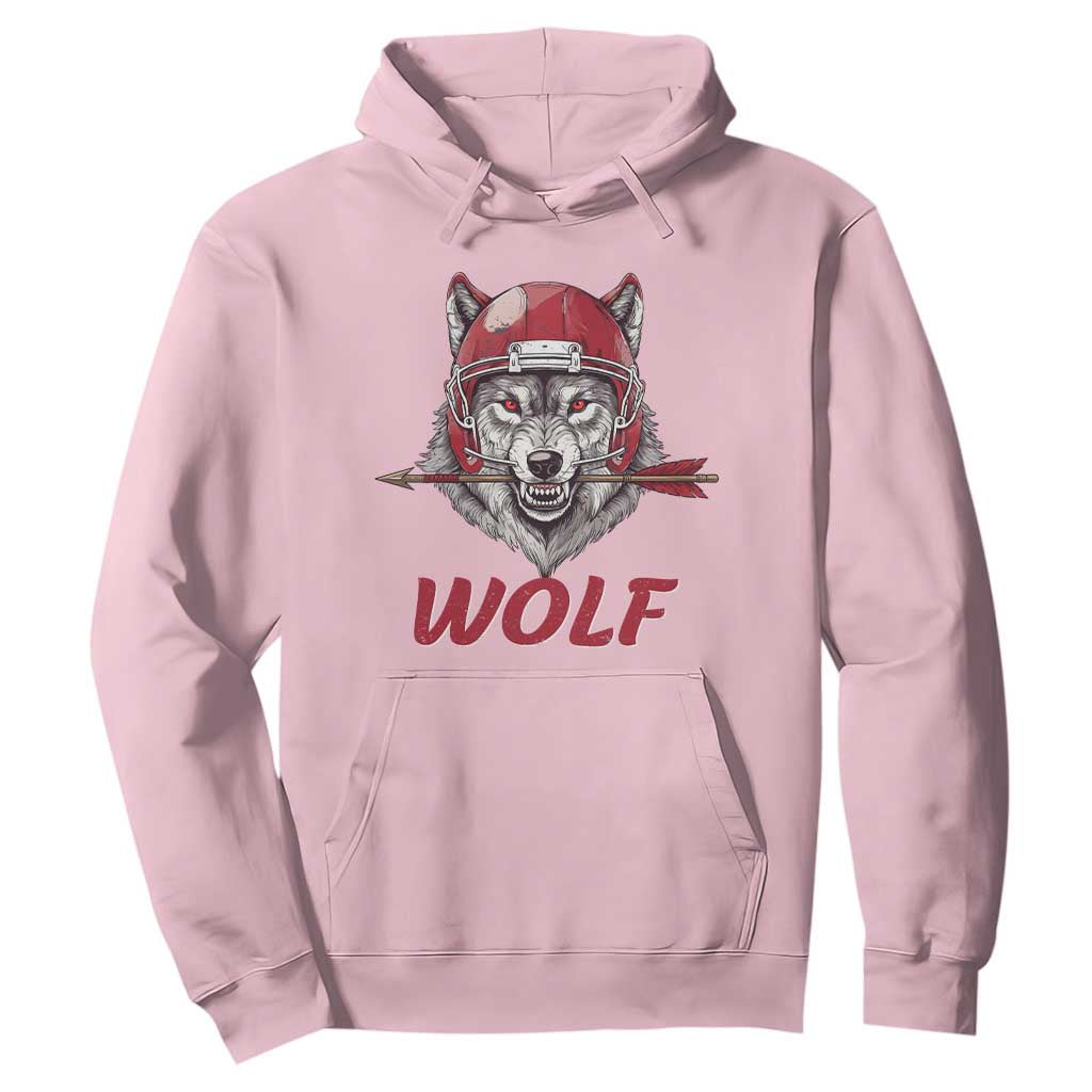 Midwest Game Day Lifestyle Hoodie Football Fan Gift TS12 Light Pink Print Your Wear