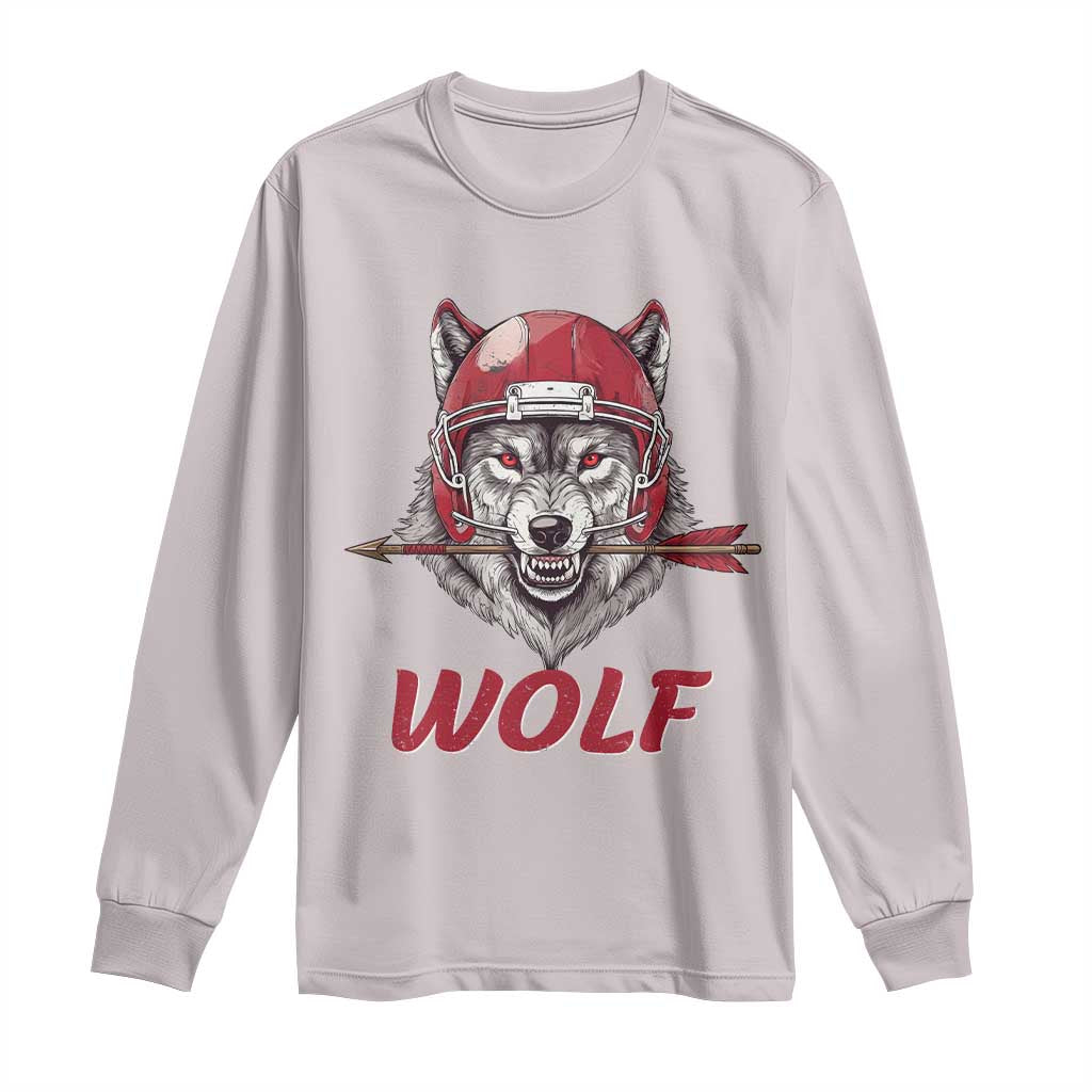 Midwest Game Day Lifestyle Long Sleeve Shirt Football Fan Gift TS12 Ice Gray Print Your Wear