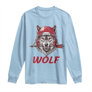Midwest Game Day Lifestyle Long Sleeve Shirt Football Fan Gift TS12 Light Blue Print Your Wear