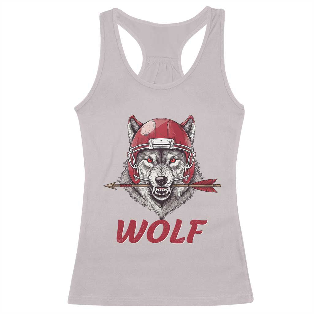 Midwest Game Day Lifestyle Racerback Tank Top Football Fan Gift TS12 Ice Gray Print Your Wear