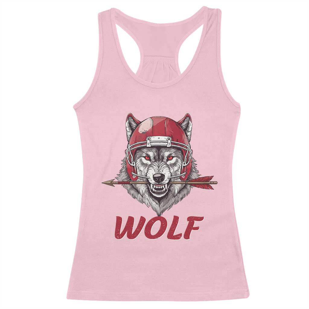 Midwest Game Day Lifestyle Racerback Tank Top Football Fan Gift TS12 Light Pink Print Your Wear