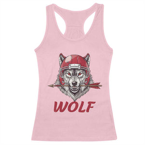 Midwest Game Day Lifestyle Racerback Tank Top Football Fan Gift TS12 Light Pink Print Your Wear