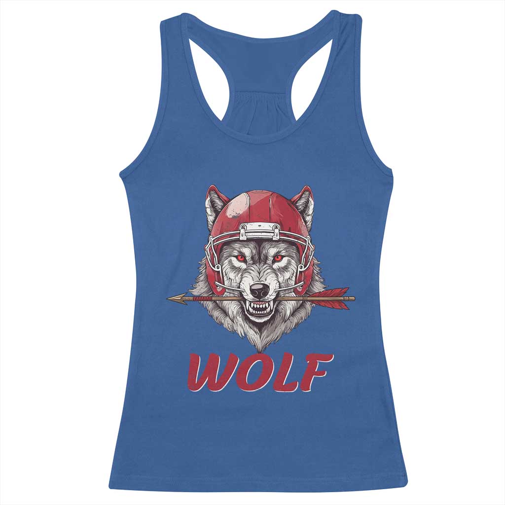Midwest Game Day Lifestyle Racerback Tank Top Football Fan Gift TS12 Royal Blue Print Your Wear