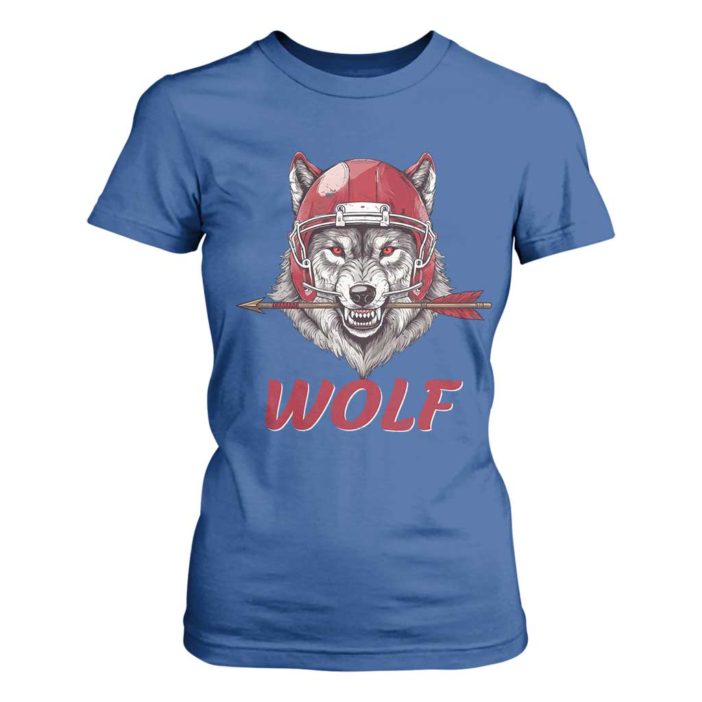 Midwest Game Day Lifestyle T Shirt For Women Football Fan Gift TS12 Royal Blue Print Your Wear