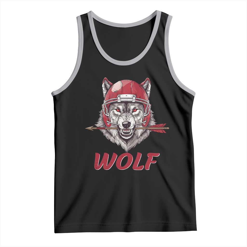 Midwest Game Day Lifestyle Tank Top Football Fan Gift TS12 Black Athletic Heather Print Your Wear