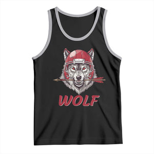 Midwest Game Day Lifestyle Tank Top Football Fan Gift TS12 Black Athletic Heather Print Your Wear
