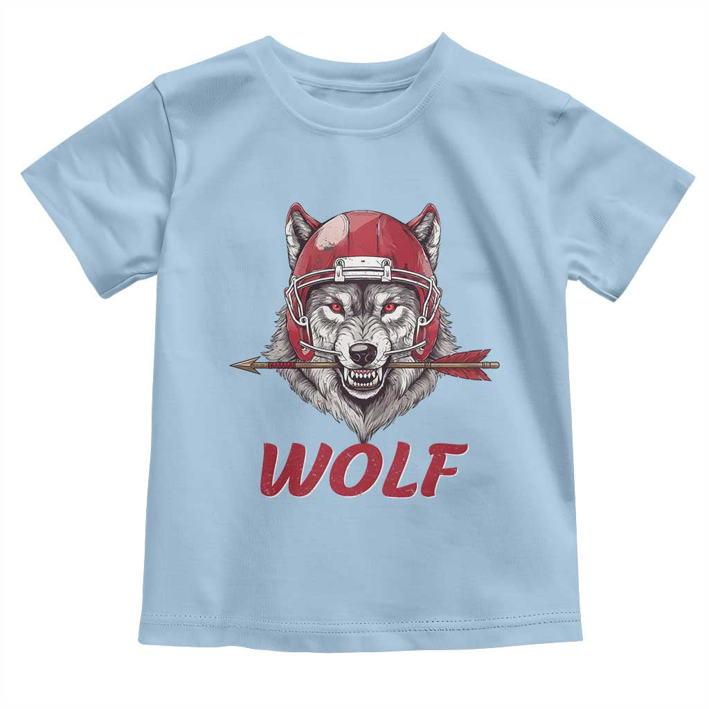 Midwest Game Day Lifestyle Toddler T Shirt Football Fan Gift TS12 Light Blue Print Your Wear