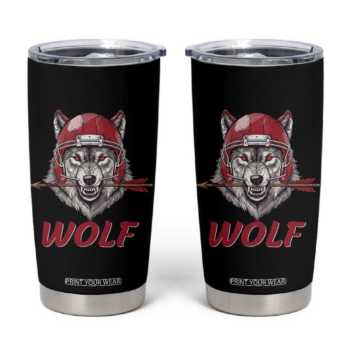 Midwest Game Day Lifestyle Tumbler Cup Football Fan Gift TS12 Black Print Your Wear