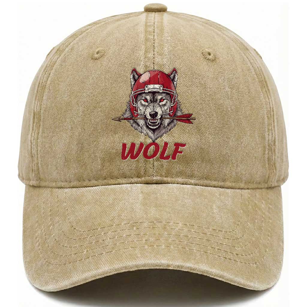 Midwest Game Day Lifestyle Washed Cotton Baseball Cap Football Fan Gift TS12 Print Your Wear
