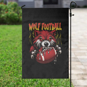Wolf Football Lover Garden Flag American Sports Fan Gift TS12 Print Your Wear