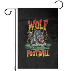 Lightning Wolf Lover Garden Flag Sport Lover Gift TS12 Black Print Your Wear