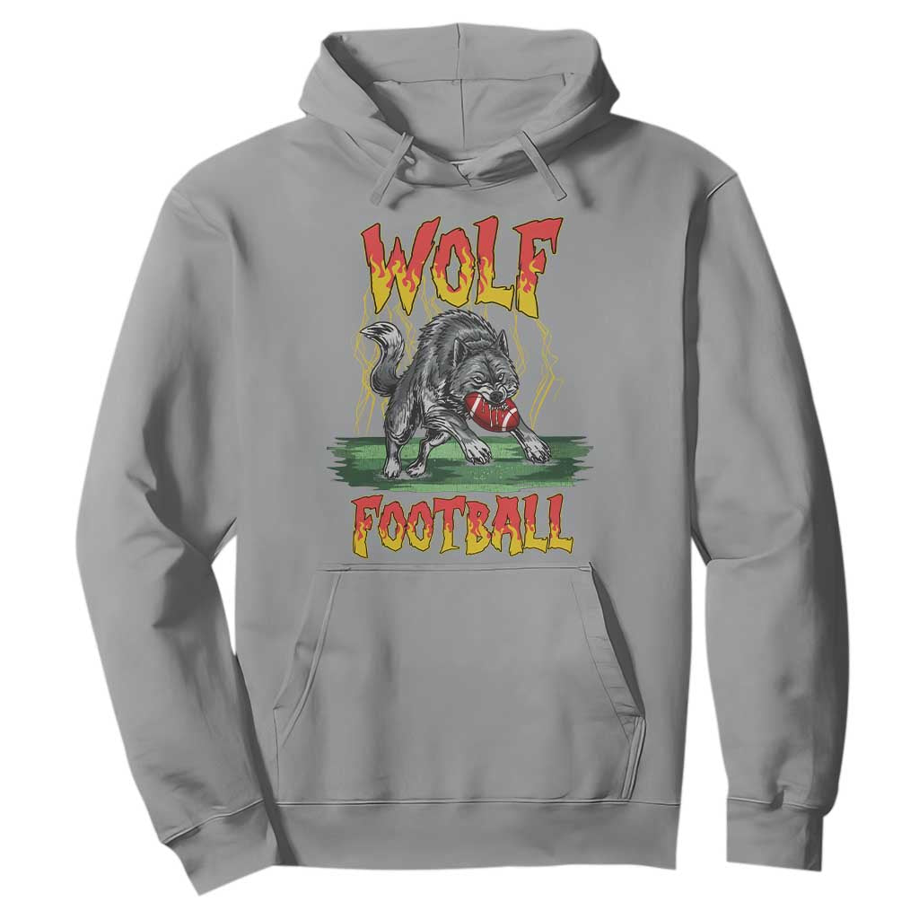 Lightning Wolf Lover Hoodie Sport Lover Gift TS12 Sport Gray Print Your Wear