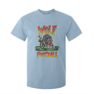 Lightning Wolf Lover T Shirt For Kid Sport Lover Gift TS12 Light Blue Print Your Wear