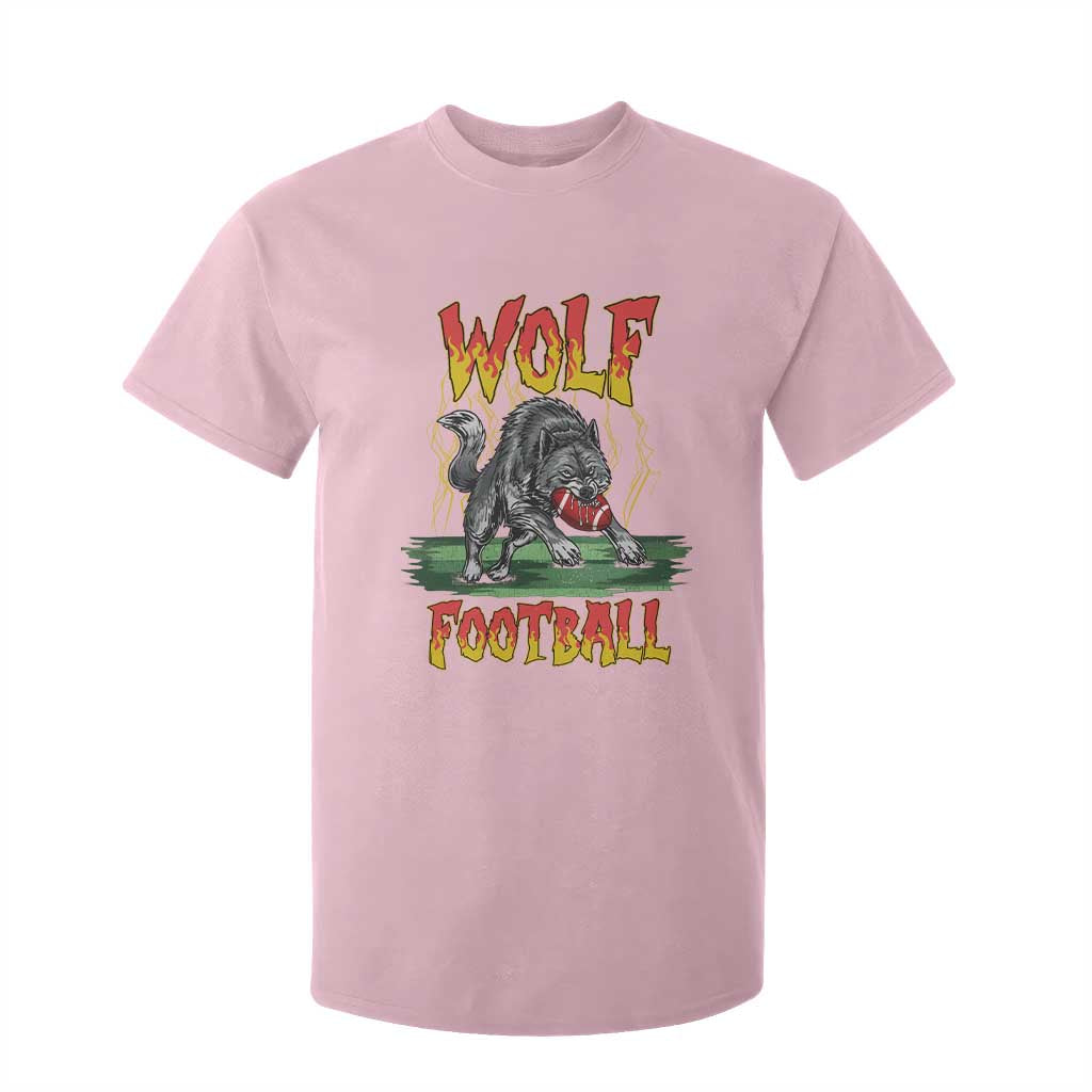 Lightning Wolf Lover T Shirt For Kid Sport Lover Gift TS12 Light Pink Print Your Wear