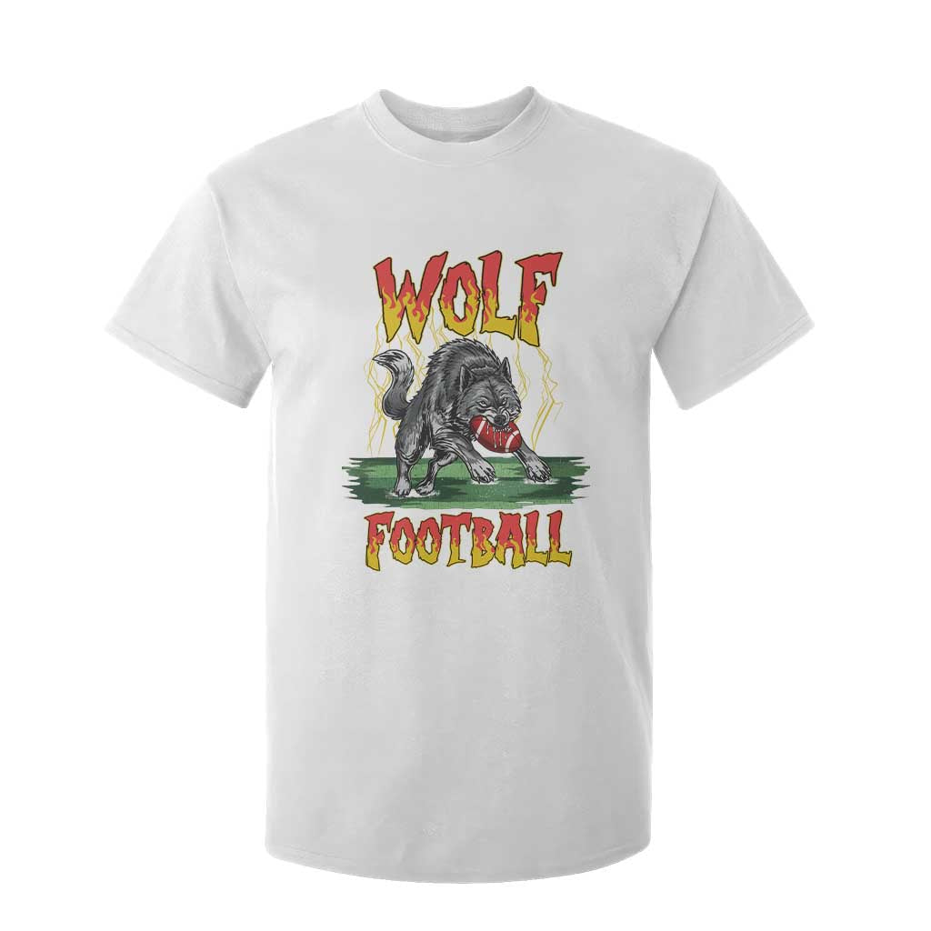 Lightning Wolf Lover T Shirt For Kid Sport Lover Gift TS12 White Print Your Wear
