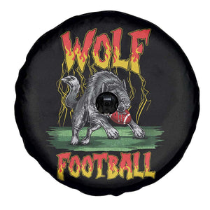 Lightning Wolf Lover Spare Tire Cover Sport Lover Gift TS12 Print Your Wear