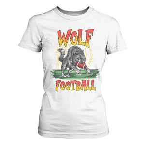 Lightning Wolf Lover T Shirt For Women Sport Lover Gift TS12 White Print Your Wear