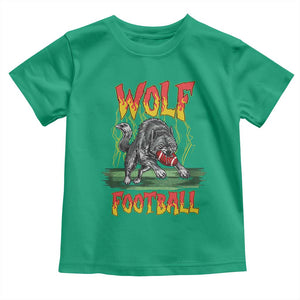 Lightning Wolf Lover Toddler T Shirt Sport Lover Gift TS12 Irish Green Print Your Wear