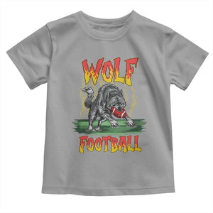 Lightning Wolf Lover Toddler T Shirt Sport Lover Gift TS12 Sport Gray Print Your Wear