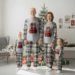 Wolf Football Lover Plaid Pajama Set Game Day Tailgate Lifestyle TS12 Christmas Plaid Print Your Wear