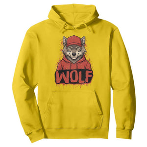 Wolf Football Lover Hoodie Game Day Tailgate Lifestyle TS12 Daisy Print Your Wear