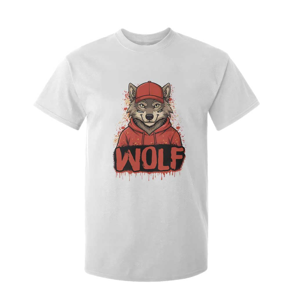 Wolf Football Lover T Shirt For Kid Game Day Tailgate Lifestyle TS12 White Print Your Wear