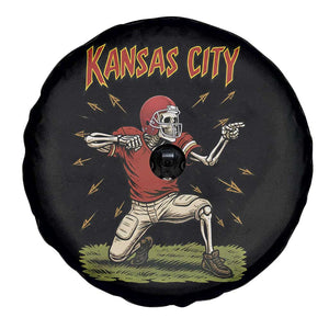 Skeleton Football Lover Spare Tire Cover Touchdown Game Day Lifestyle TS12 Print Your Wear