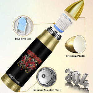 Skeleton Game Day Bullet Tumbler Touchdown Football Fan Gift TS12 Print Your Wear