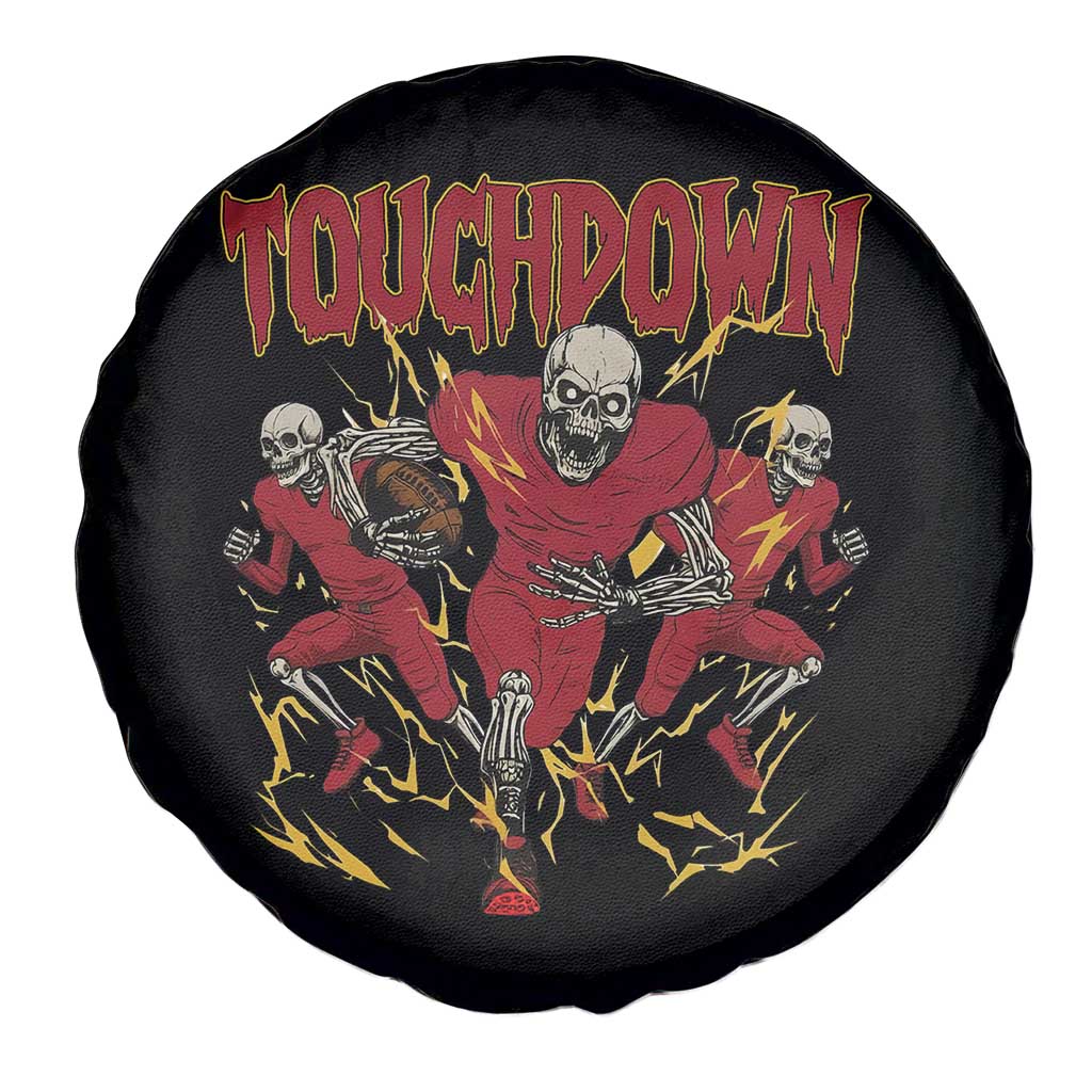 Skeleton Game Day Spare Tire Cover Touchdown Football Fan Gift TS12 Print Your Wear