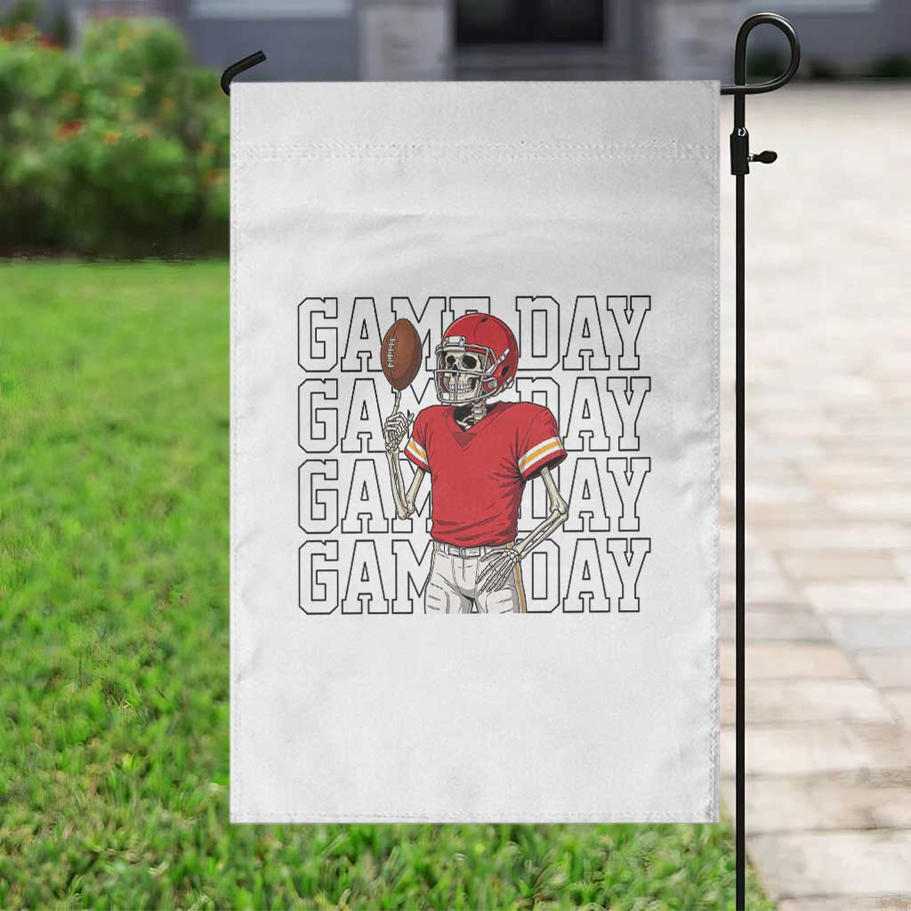 Funny Skeleton Dark Football Garden Flag Sport Humor Gift TS12 Print Your Wear