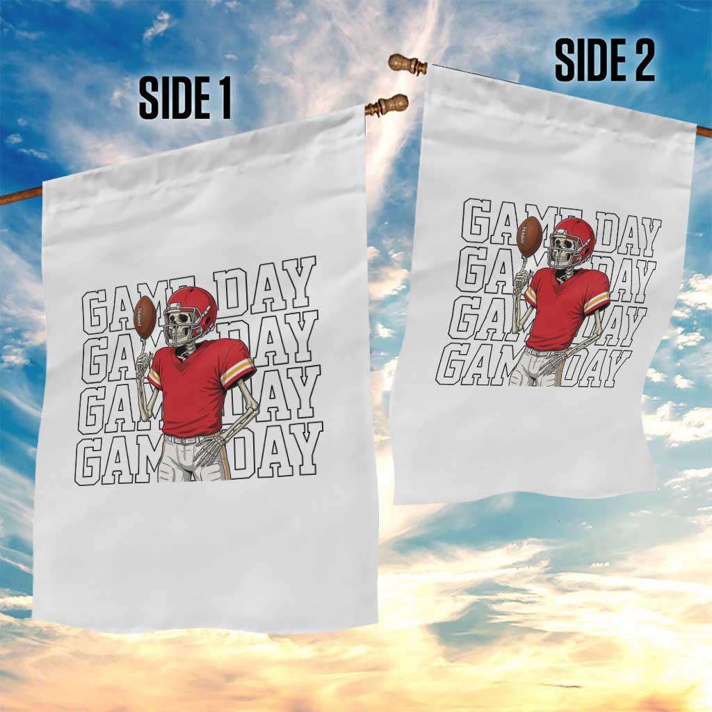 Funny Skeleton Dark Football Garden Flag Sport Humor Gift TS12 Print Your Wear