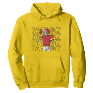 Funny Skeleton Dark Football Hoodie Sport Humor Gift TS12 Daisy Print Your Wear