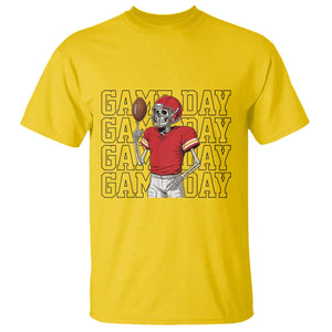 Funny Skeleton Dark Football T Shirt Sport Humor Gift TS12 Daisy Print Your Wear