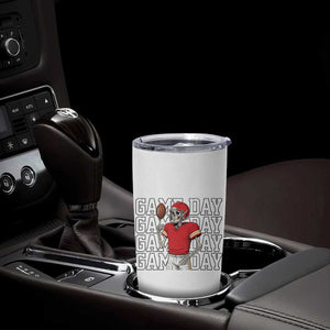 Funny Skeleton Dark Football Tumbler Cup Sport Humor Gift TS12 Print Your Wear
