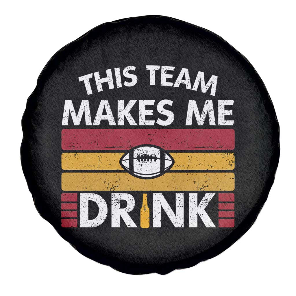 This Team Makes Me Drink Spare Tire Cover KC Pride Gift TS12 Print Your Wear