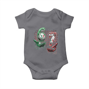 Drip Mexico Soccer Six Seven Meme Baby Onesie Mexicano Supporter Player Gift TS12 Charcoal Print Your Wear