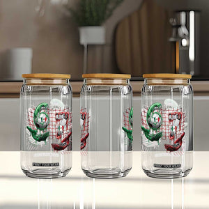 Drip Mexico Soccer Six Seven Meme Glass Can Mexicano Supporter Player Gift TS12 Print Your Wear