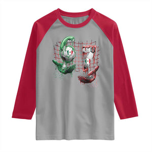 Drip Mexico Soccer Six Seven Meme Raglan Shirt Mexicano Supporter Player Gift TS12 Sport Gray Red Print Your Wear