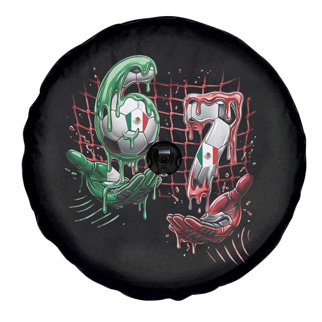Drip Mexico Soccer Six Seven Meme Spare Tire Cover Mexicano Supporter Player Gift TS12 Print Your Wear