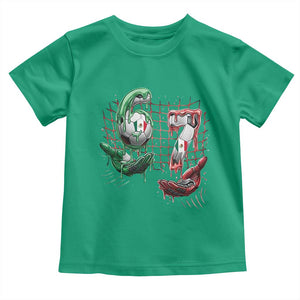 Drip Mexico Soccer Six Seven Meme Toddler T Shirt Mexicano Supporter Player Gift TS12 Irish Green Print Your Wear