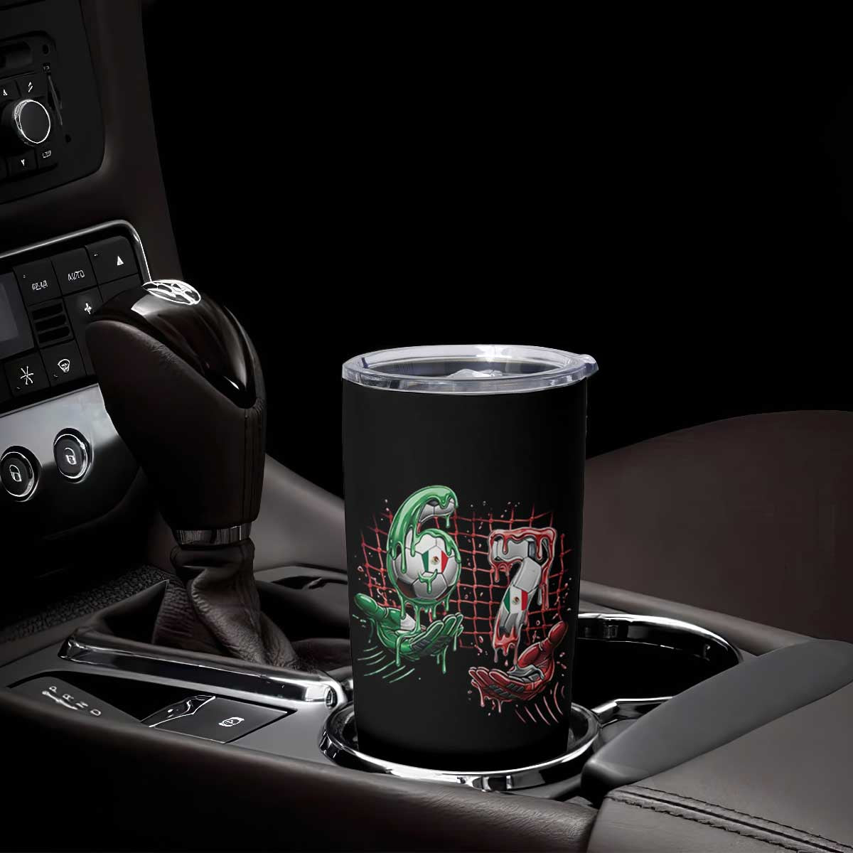 Drip Mexico Soccer Six Seven Meme Tumbler Cup Mexicano Supporter Player Gift TS12 Print Your Wear
