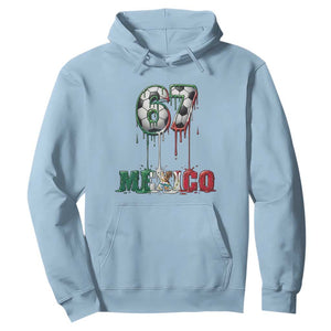 Funny Mexico Soccer 67 Meme Hoodie Chicano Soccer Lovers TS12 Light Blue Print Your Wear