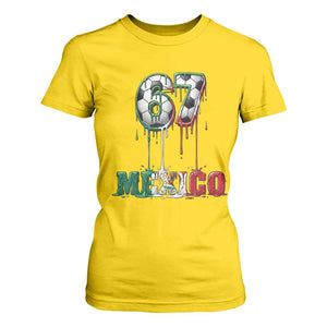 Funny Mexico Soccer 67 Meme T Shirt For Women Chicano Soccer Lovers TS12 Daisy Print Your Wear