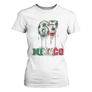 Funny Mexico Soccer 67 Meme T Shirt For Women Chicano Soccer Lovers TS12 White Print Your Wear