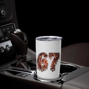 Fire Swirl Effect Printed Tumbler Cup Six Seven Meme TS12 Print Your Wear