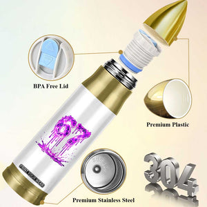 Drip Fire Flame Six Seven Bullet Tumbler Trendy Meme Gift TS12 Print Your Wear