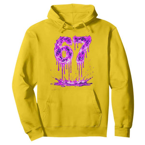 Drip Fire Flame Six Seven Hoodie Trendy Meme Gift TS12 Daisy Print Your Wear